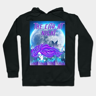 the city at night Hoodie